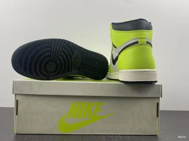 Bmlin shoes 1 Air Jordan OG High 555088-702 Volt 0607